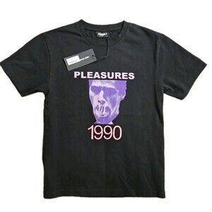 Pleasures Cheers Heavyweight Black Shirt 1990 Horror Film Size Small